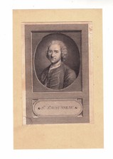 Portrait XVIII Jean Jacques Rousseau Writer Philosopher Musician Social Contract