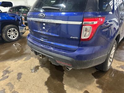 Used Rear Bumper Assembly Rear fits: 2015 Ford Explorer w/tow package class III