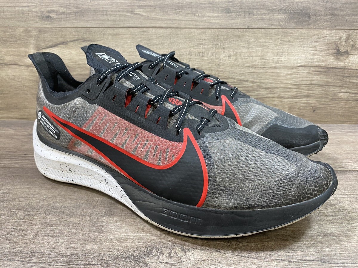 Nike Men\'s Black and Red Zoom Gravity Shoes Mens Nike Zoom Gravity BQ3202-005 Black/University Red-White  main image 2