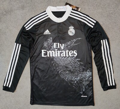 Maglia Real Madrid Drago Real Madrid UCL 2014 Ronaldo #7 Yohji