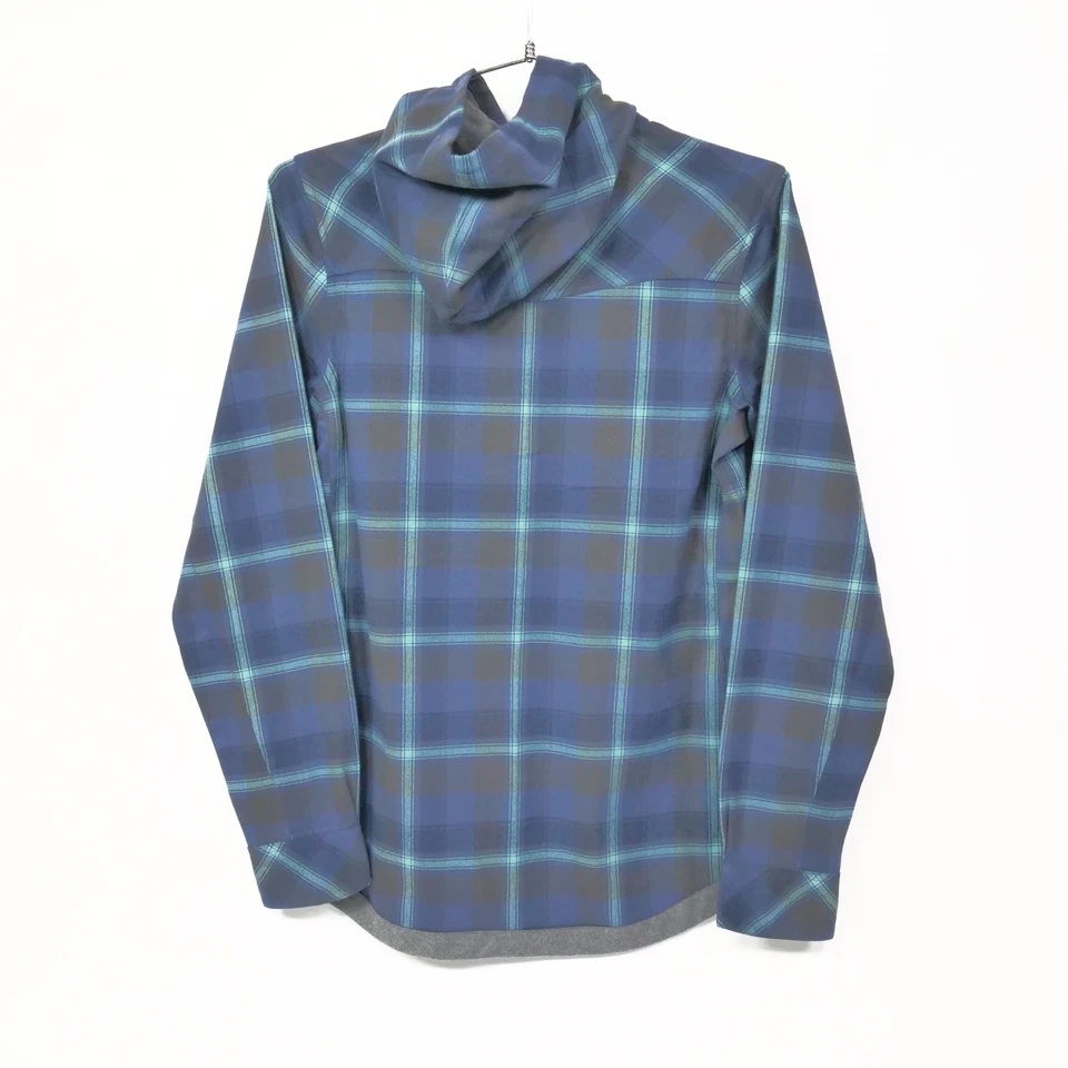 Club Ride Pop Over Bike Hoody Women's Small Pullover Long Sleeve Deep Blue - Image 2 of 2