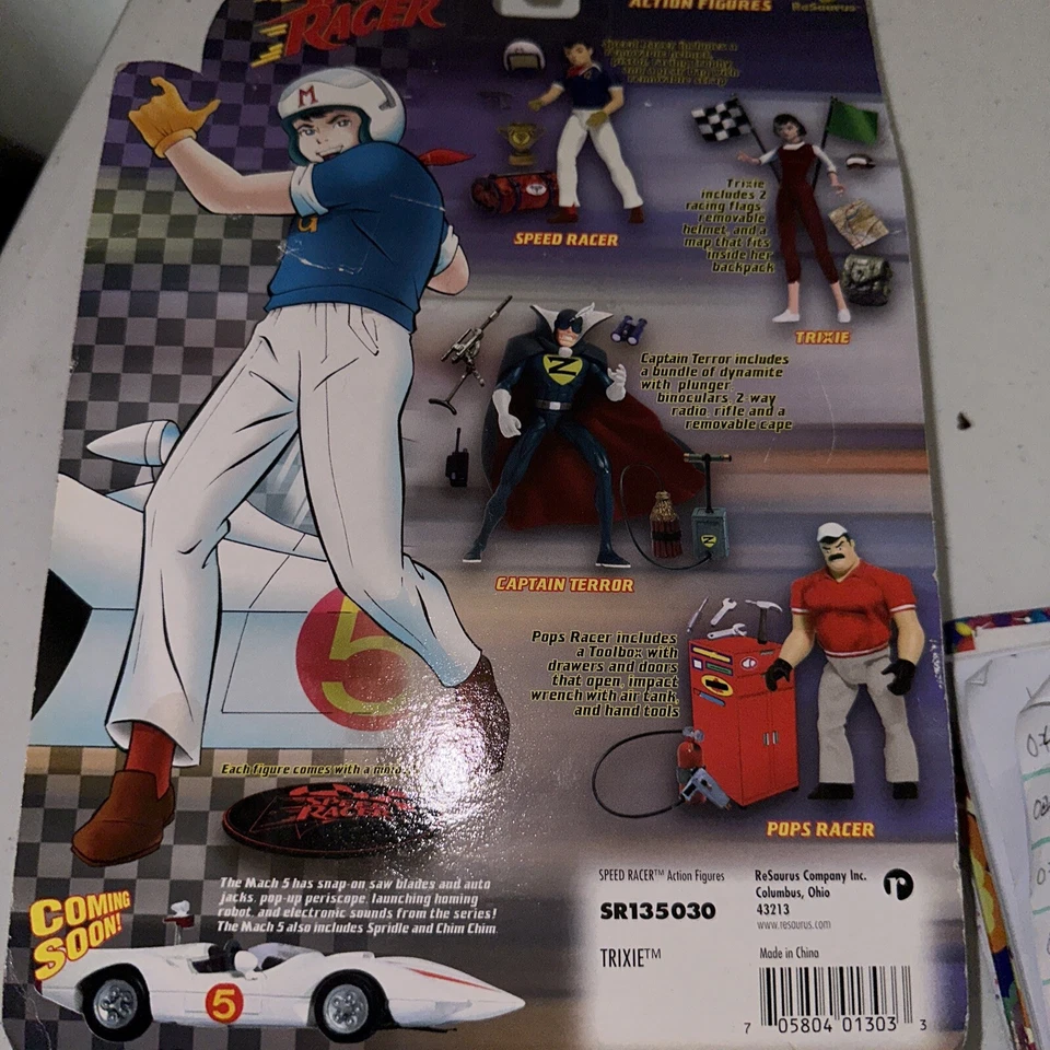 1999 Re Saurus Speed Racer Series One Trixie (0778) - Image 4 of 4