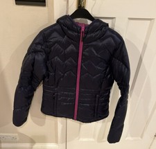 Lolë Blue Down Hooded Ladies Puffer Jacket Size Small