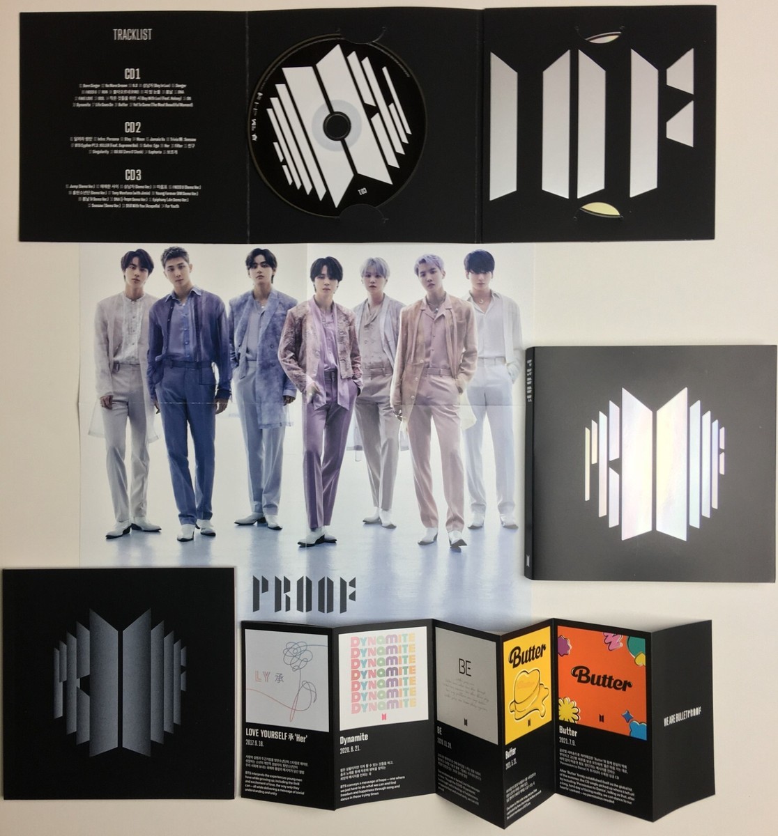 【即購入OK！】BTS CD  3セット　チェキV トレカSUGA 即購入OK！】BTS CD 3セット チェキV トレカSUGA 即購入OK！】BTS CD