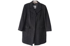 Vintage BURBERRYS Coat Size Women's M/L 90s retro style Jacket Wool Cashmere