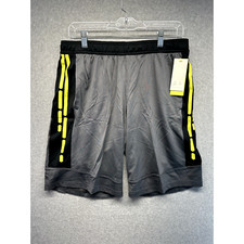 All in Motion Boys Court Shorts Size XXL 18 Gray Black Basketball Shorts NWT