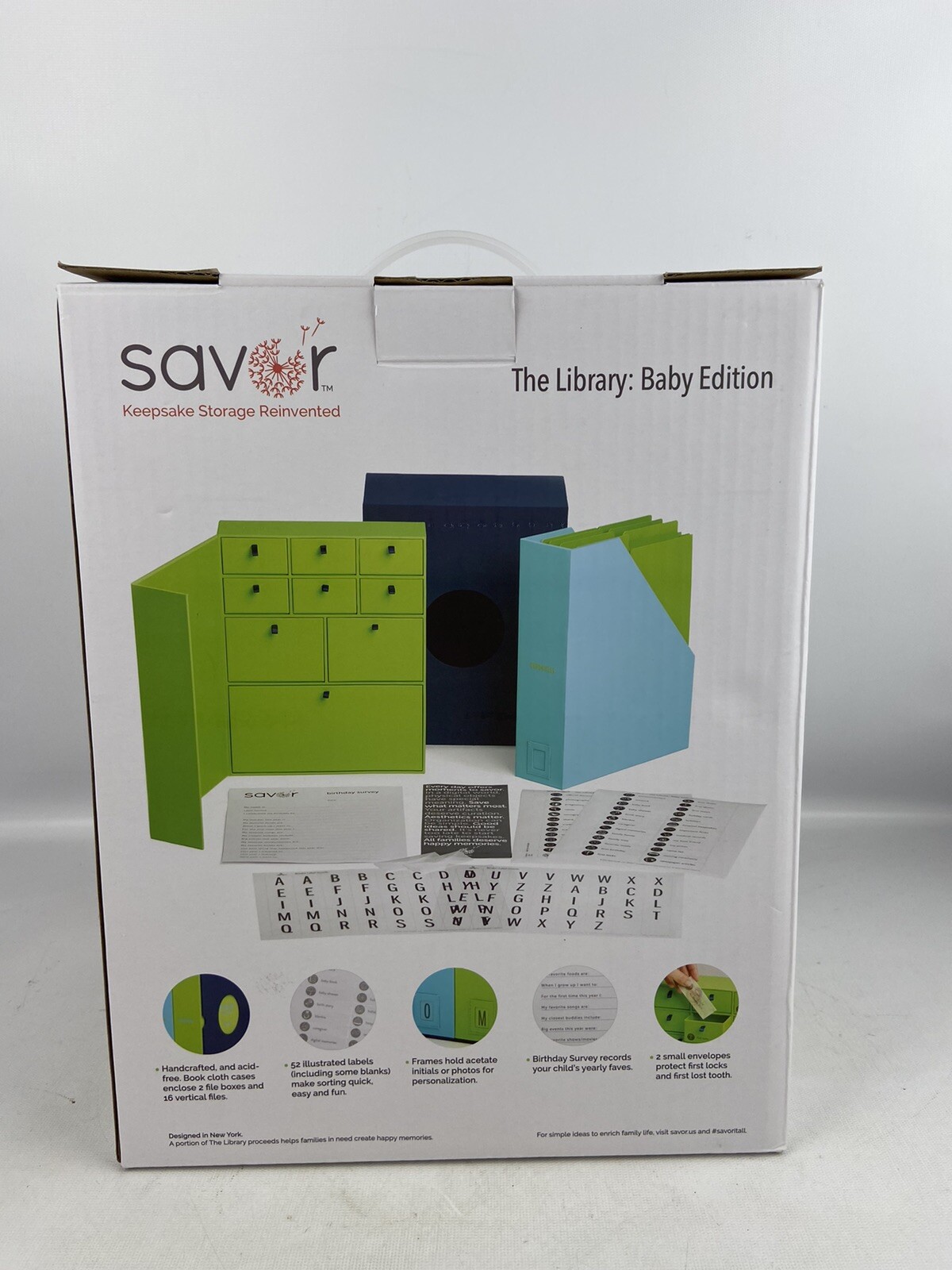 baby keepsake library