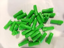 12-30 Pc Crossbow Green Half Moon Nocks 7.6mm Carbon Shafts .300 -.303 Press Fit