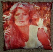 FARRAH FAWCETT Flower PILLOW Pro-Arts CHARLIE'S ANGELS Smaller Square Tank Top