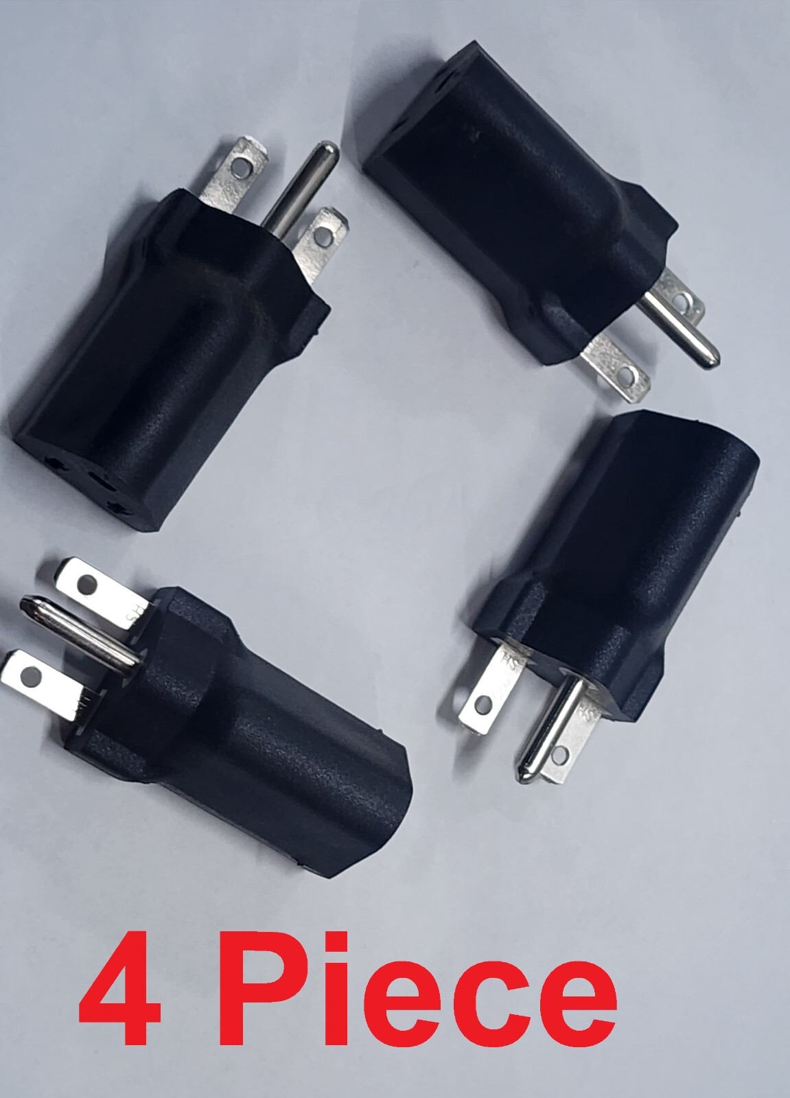 4pc 3-Prong 110-120V to 220-240V Plug Adapter For Grow Light Fixture ...