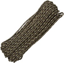 Parachute Cord Parachute Cord Groundwar Black, brown, OD green, and tan. 100 ft.