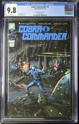 Cobra Commander 2 C 1:10 CGC 9.8 Image/Skybound FREE SHIPPING!