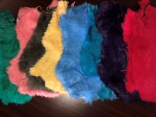 Tanned Rabbit Skin Pelt