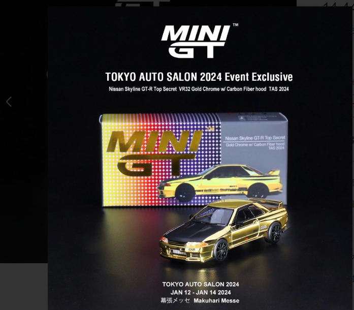 MINIGT 東京オートサロン2024  GT-R Top Secret MINI GT 2024 Top secret VR32 2024 Tokyo Auto Salon Japan | eBay