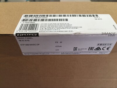 New Siemens 6AV2123-2MA03-0AX0 KTP700 Basic DP 6AV21232MA030AX0 Expedited Ship