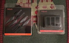Ryze DJI Tello Drone Propellers and Battery Charger Original ~~ Brand New!!!
