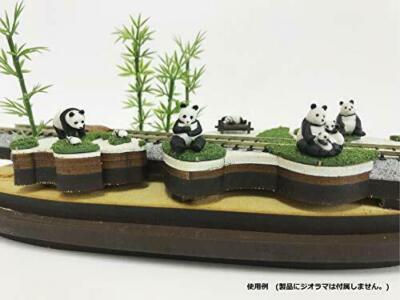 KATO Preiser TOMYTEC 人体・動物模型 1/160 セット KATO Configuration Animal Series 1/87 panda family 7 body
