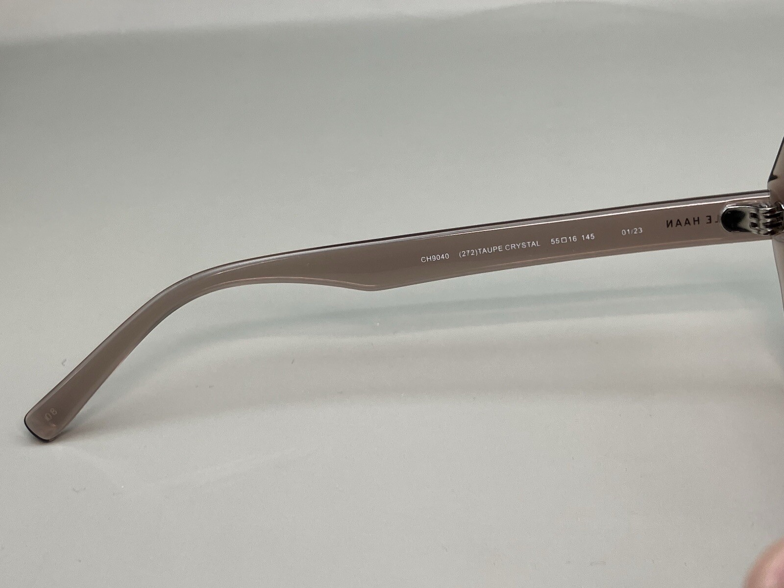 COLE HAAN Sunglasses CH9040 272 TAUPE CRYSTAL Cle… - image 3