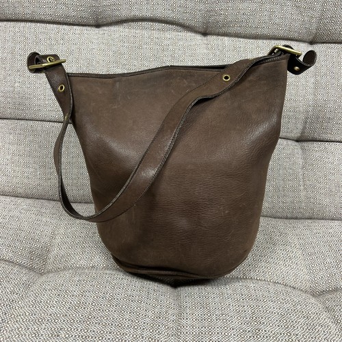 Large Leather Duffle Sac Bag - #9085 