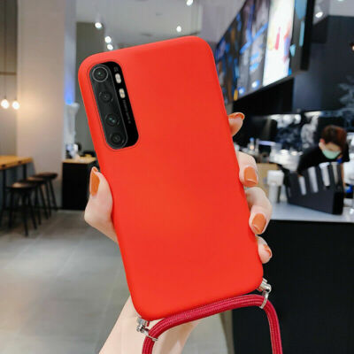 Lanyard Case For Xiaomi Redmi Note 11 Pro Mi 12 11T 10 M4 Liquid Silicone Cover
