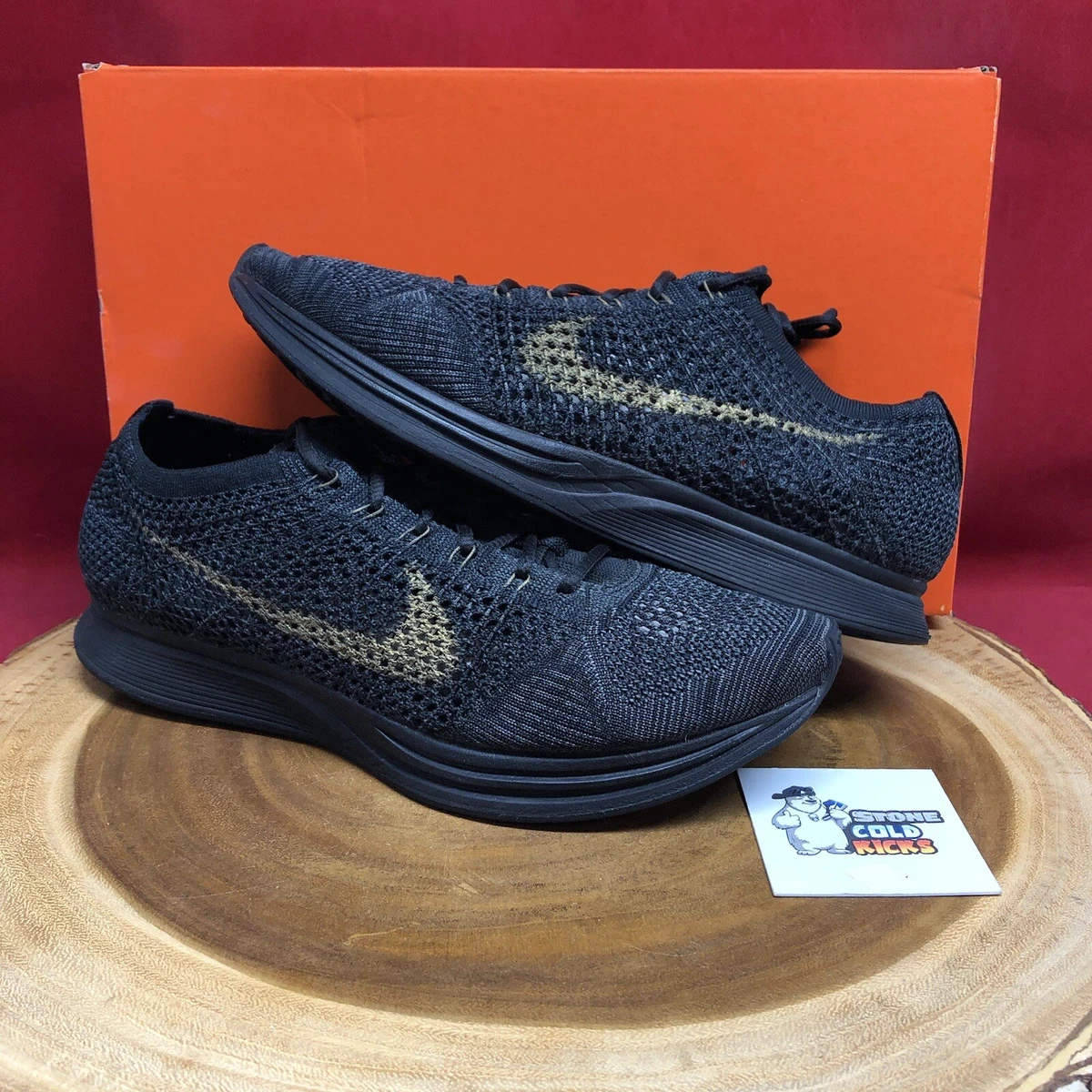 Flyknit racer hotsell triple black