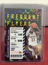 20/21 Hoops Frequent Flyers Lebron James Purple Explosion