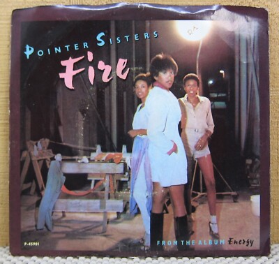 Pointer Sisters - Love Is Like A Rolling Stone &  Fire - Planet 45 RPM  1978