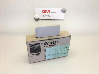 10x Rittal Front and Base Plates 3425 for SV 325 D02-63A E18 End Caps