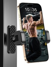 Gym Magnetic Phone Holder  Strong Magnets  - 360 Adjustable Magnetic Phone Mount,