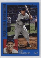 2019 Topps Update 1984 Topps Baseball Blue Ted Williams #84-12 HOF 13c1