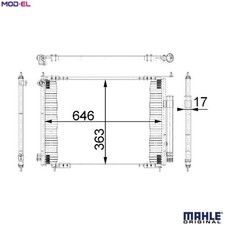 CONDENSER AIR CONDITIONING AC 678 000S FOR AUDI A3/S3 HONDA CR-V/II/SUV/Mk 1.8L