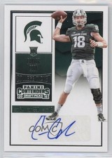 2016 Contenders Draft Picks College Ticket Connor Cook (Green Jersey) Auto 0v1