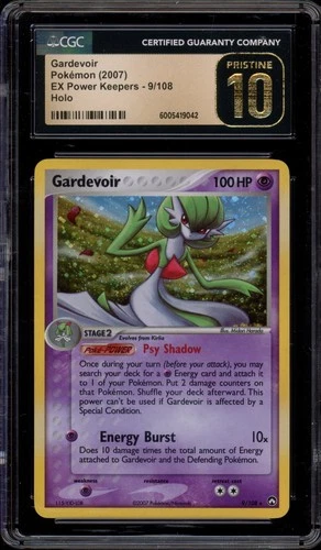 Pokemon Gardevoir EX Power Keepers Holo Rare #9 CGC 10 Pristine