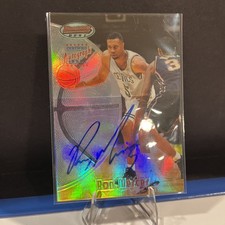 Ron Mercer Refractor Certified Autographs 1997-98 Bowman's Best Celtics