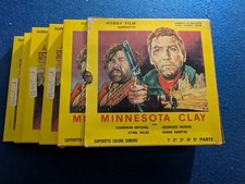 MINNESOTA CLAY Super 8 Sonoro Colore 5 Bobine  confezioni originali  Hobby Film