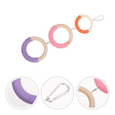 3 Ring Bird Playground Toys Parrot Biting Hanging Climbing Perch