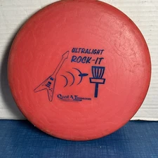 Quest AT Advanced Technologies Disc Golf Orange Ultralight Rock-It Rock It 
