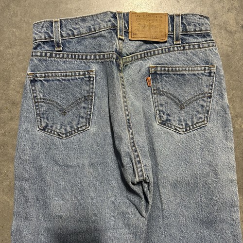 Jeans Vintage Años 90 Y2K Levi’s 565 Student Fit Pierna Ancha Hechos en México 26x26 - Imagen 2 de 7