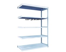 TRUSCO TUG-type light-medium duty shelving unit 200 kg capacity 1540 x 624 x