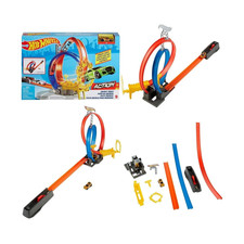 Hot Wheels Energy Track Double Loop Stunt Ring of Fire Ages 5+ New Toy Race Car
