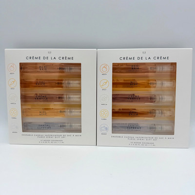 10 Pack LE MONDE GOURMAND 513 CREME DE Purse Eau de Parfum Spray Gift Set