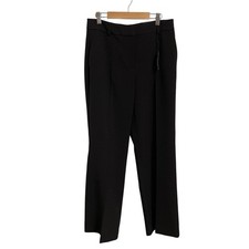 Express Editor Black High Rise Trousers Size 8S NWT