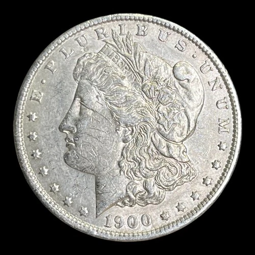 1900-O Morgan Silver Dollar, XF