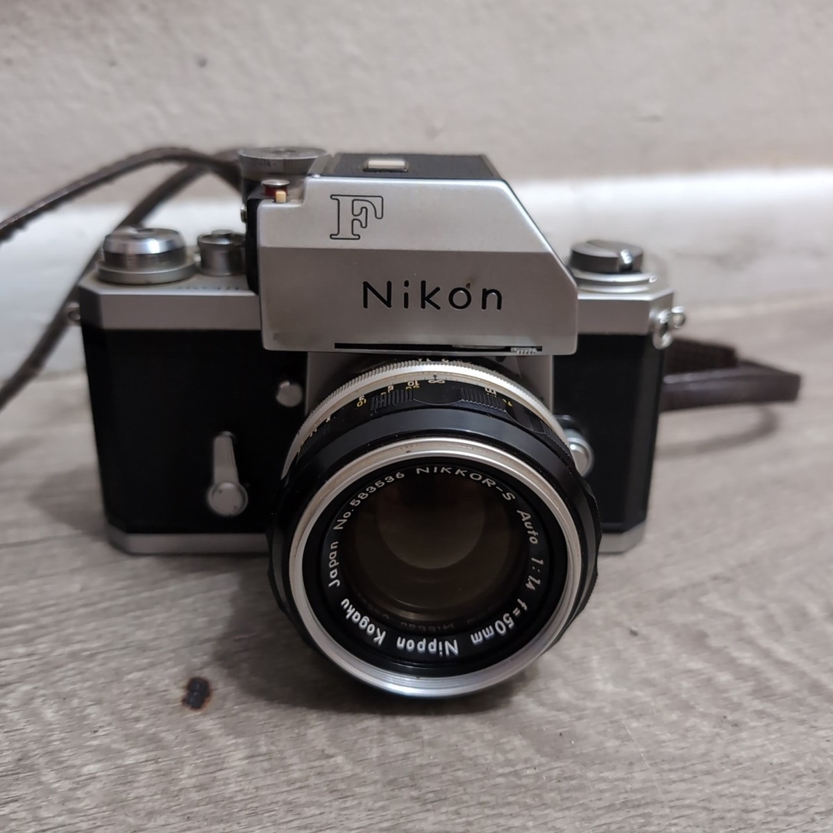 Nikon F Photomic FTN Non-Ai NIKKOR-S.C Auto 50mm F1.4 Read