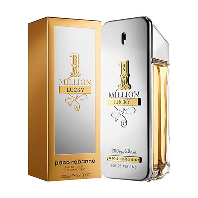 Paco Rabanne 1 Million Lucky EDT 6.8 oz/200ml Men's Cologne Spray | NEW & SEALED