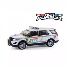 NYPD 2016 Ford Police Interceptor  New York City  ** Greenlight Hot Pursuit 1:64