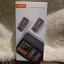 Comica Vimo Q 4 Channel Wireless Lavalier Microphone System w/Noise Cancellation