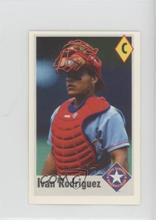 1995 Fleer/Panini Album Stickers Ivan Rodriguez #28 HOF 1i1