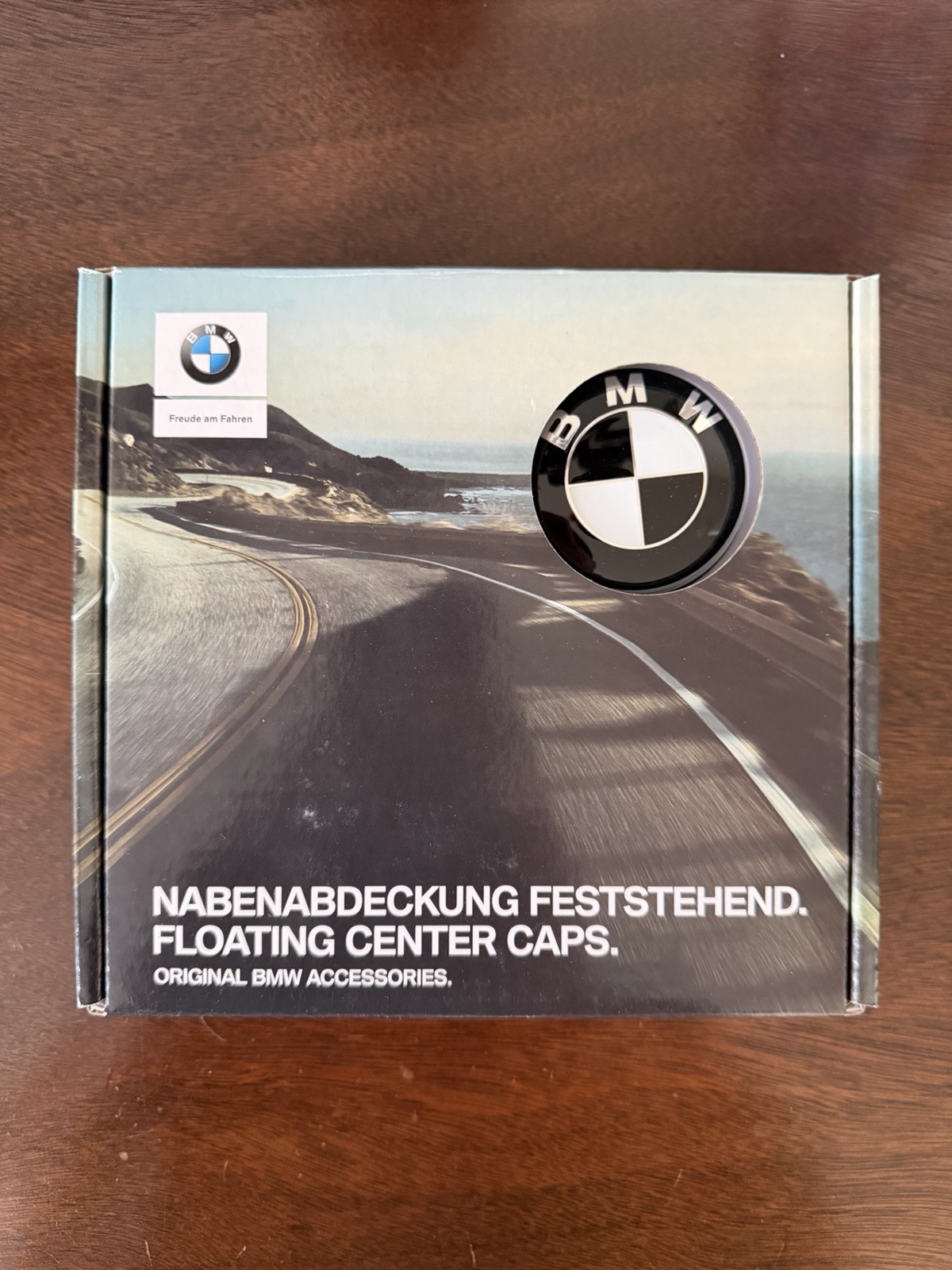 BMW Floating Center Caps - Black & White