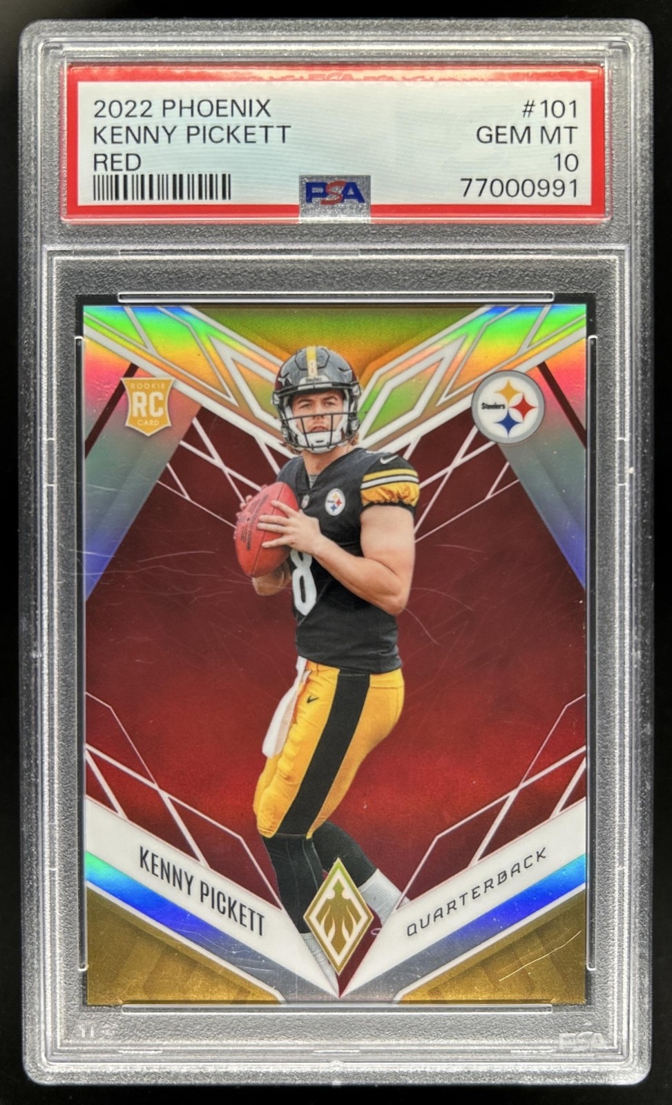 Kenny Pickett Panini Phoenix #101 Red